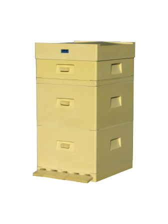 MIODOLAND polské úly včelí královny ukládající med Polsko 02